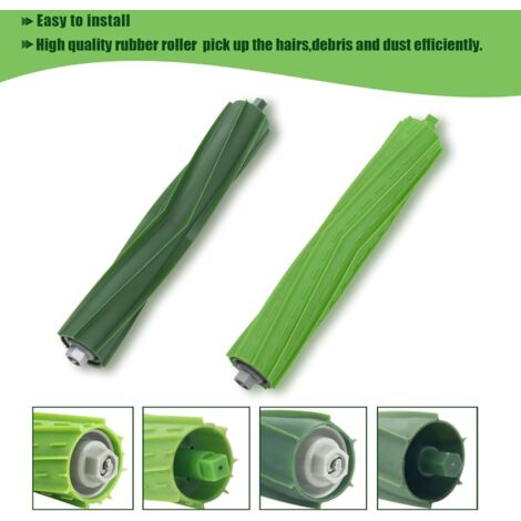 Parti di ricambio per iRobot Roomba serie EI e J, compatibili con Roomba i1 i3 i4 i5 i6 i7 i8 j5 j6 j7 j8 j9 e versioni Plus, Roomba E5 E6, (non per Combo j7+/j9+), 1+8+8