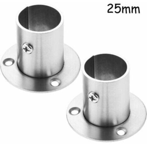 parti di staffa per tubo tondo in acciaio inossidabile, set di flange elettroniche, staffa per armadio elettronico,