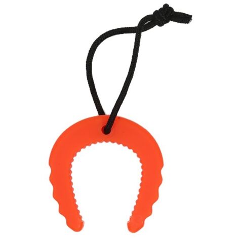 Parti fermaporta in gomma arancione anti-pizzicamento, blocco porta con corda in nylon - fermaporta portatile per vigili del fuoco, porta anti-sbattimento