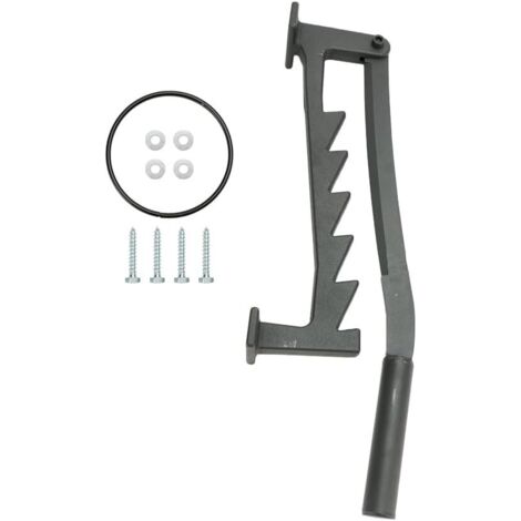 Partidor de troncos de palanca - Eficiente - Partidor de troncos manual de acero al carbono - Para todo tipo de madera - Fácil de usar