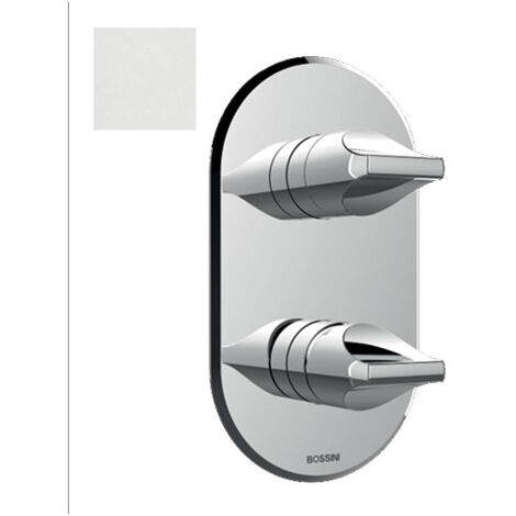 Partie externe pour mitigeur monocommande universel blanc mat Apice - Bossini Z00501045