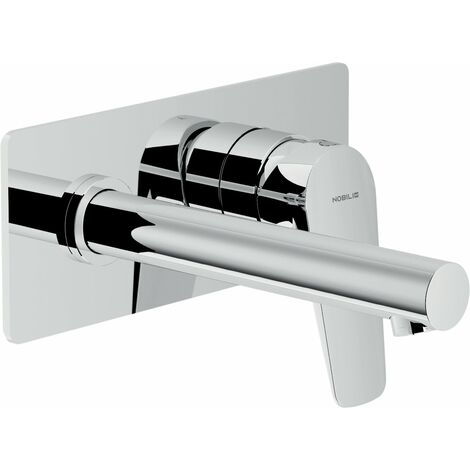 Partie externe pour Nobili Sky série mitigeur lavabo encastré SY97198CR  Chromé - Laiton