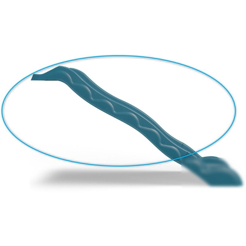 Trigano - Partie haute de glissière toboggan 2,63 m Bleu - Module de remplacement