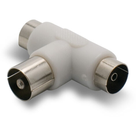 Partitore TV a T 9,52mm 1mas/2fem