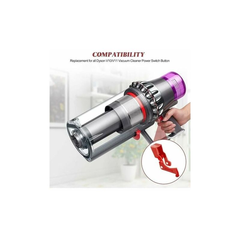 Parts Heavy Duty Trigger Switch for Dyson V10 V11 Vacuum Cleaner Power Trigger Switch