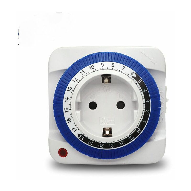 Parts timer mechanical water heater rechargeable floor lamp automatic power off household smart timer switch socket white blue