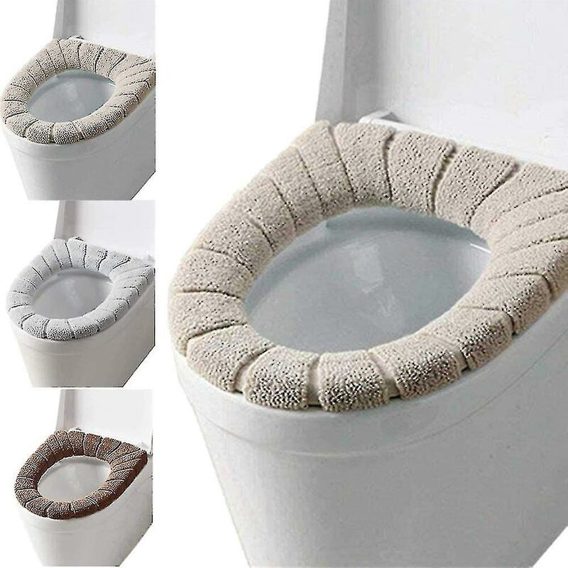 Tumalagia - Parts Toilet Seat Cover Warm Soft Washable Mat Closestool Mat Seat Cover Toilet Lid