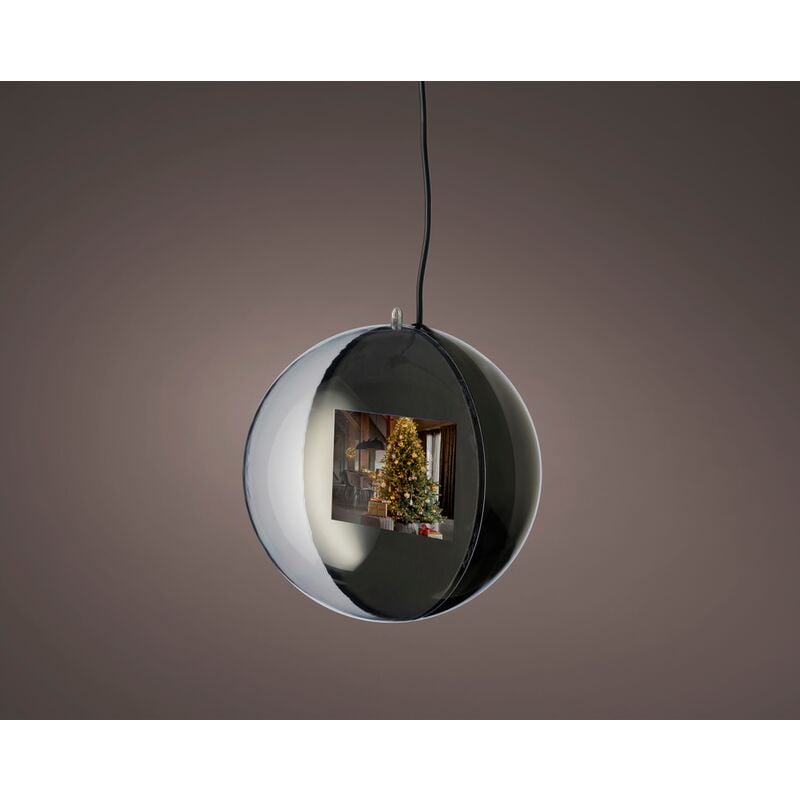 

Party Store - Pelota de 15,6 cm, vídeo LCD con altavoz, color negro - Noir