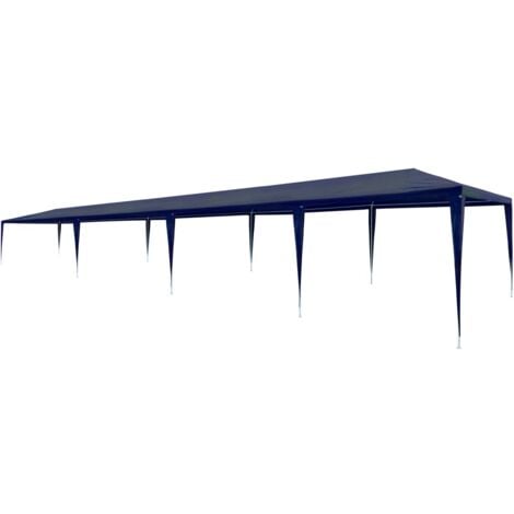 Party Tent 3x12 m PE Blue vidaXL