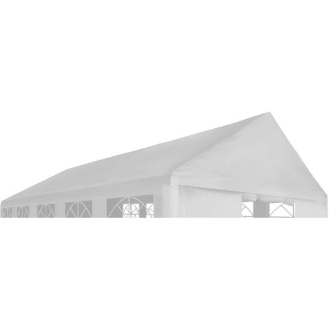 Party Tent Roof 3 x 6 m White