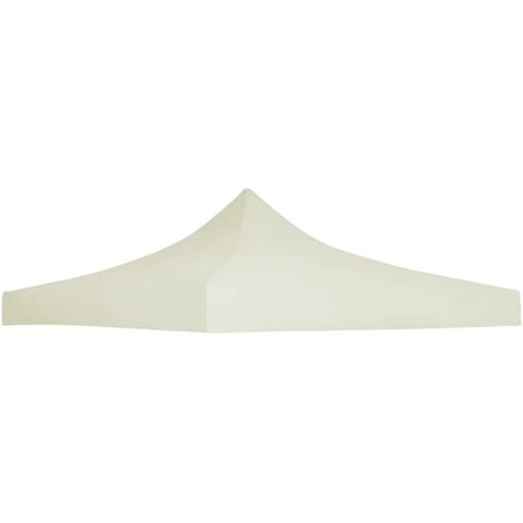 Party Tent Roof 3x3 m Cream vidaXL