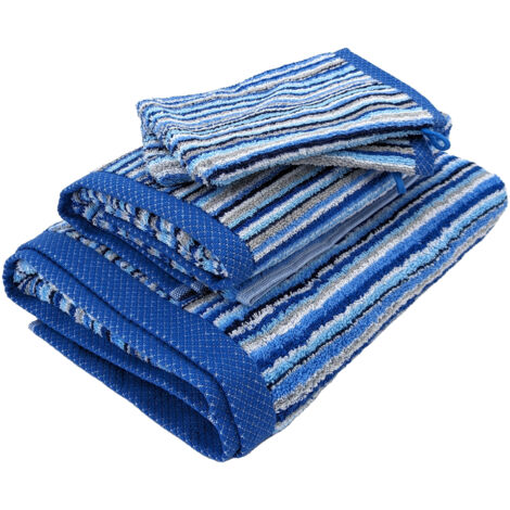 Parure de bain collection PURE STRIPES II 5 pièces