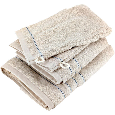 Parure de bain coton CHARM 4 pièces