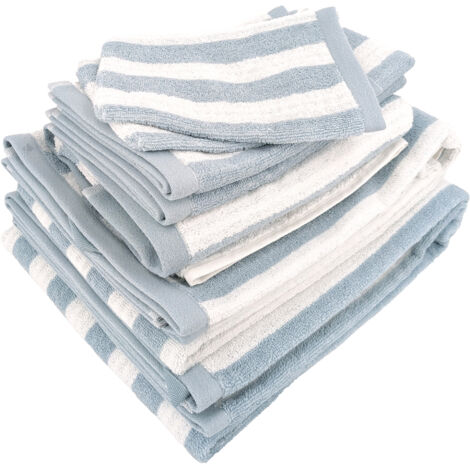 Parure de bain EFFICIENCE STRIPES 7 pièces