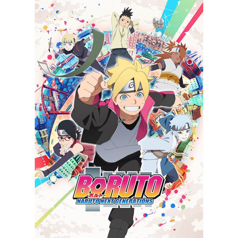 Parure de couette 140 x 200 'Boruto' Microfibre / 100% Polyester