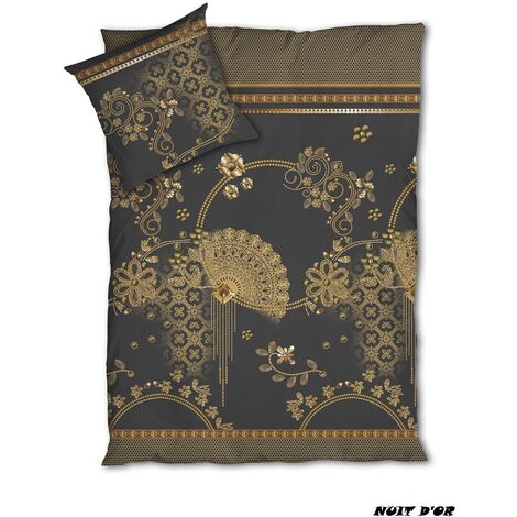 Parure de drap 1 place Microfibres - Nuit D'or