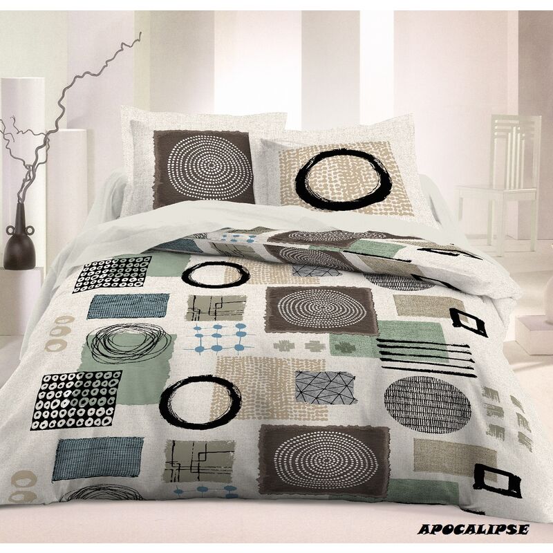 Parure de drap 2 places Microfibres - Apocalipse