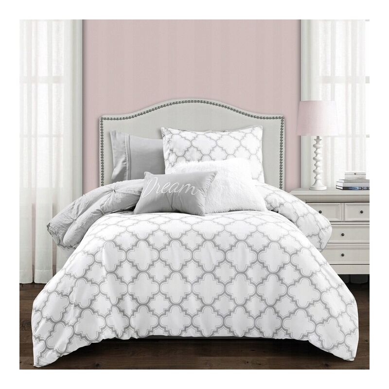 Parure de lit 200x220 + 2x taie d'oreiller 70x80, satin de coton MOTIFS DIVERS