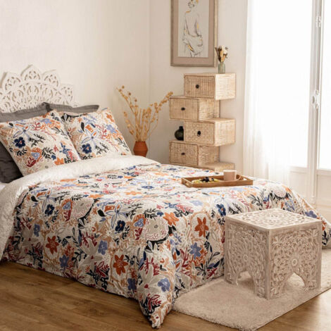 Parure de Lit 3 Pièces "Alesio" 240x220cm Multicolore