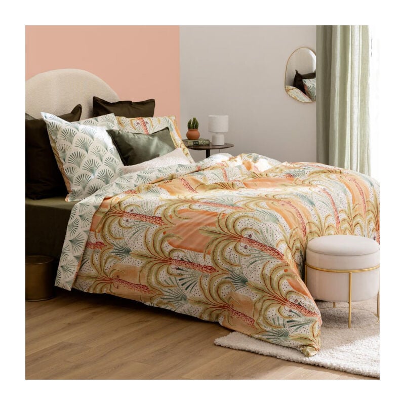 Atmosphera - Parure de Lit 3 Pièces 'Janice' 240x220cm Multicolore