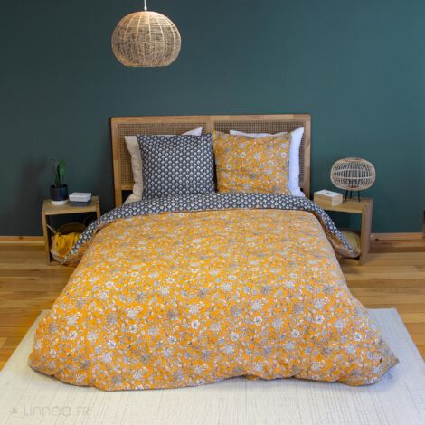 Parure de lit ASCHWINI coton 260x240 cm