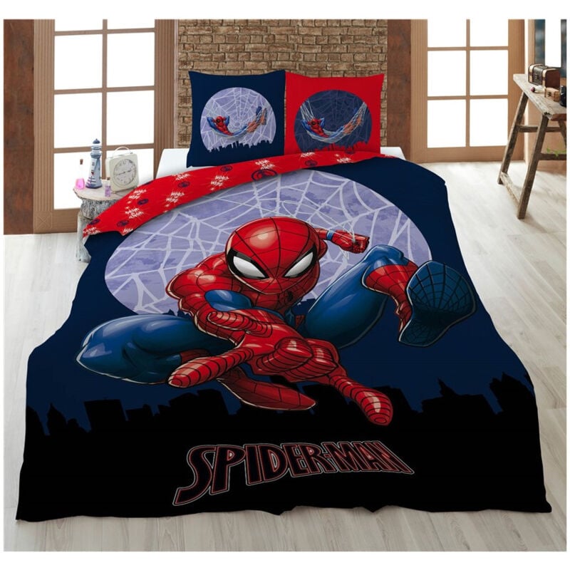 Parure de lit double 200x140 cm - Spiderman