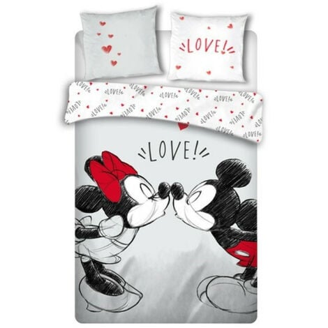 Lit bébé DISNEY Happy Days Mickey et Minnie - AT4