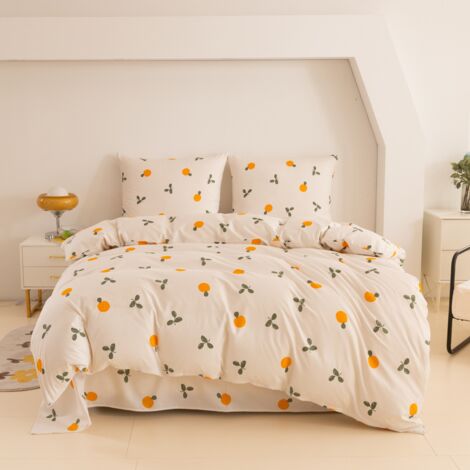 Parure de lit en coton 160x200 fruits