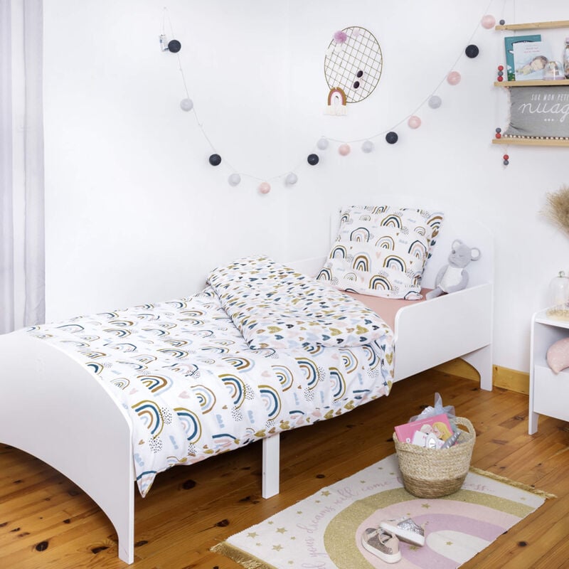 Parure de lit enfant Arcoeur 200x200 cm