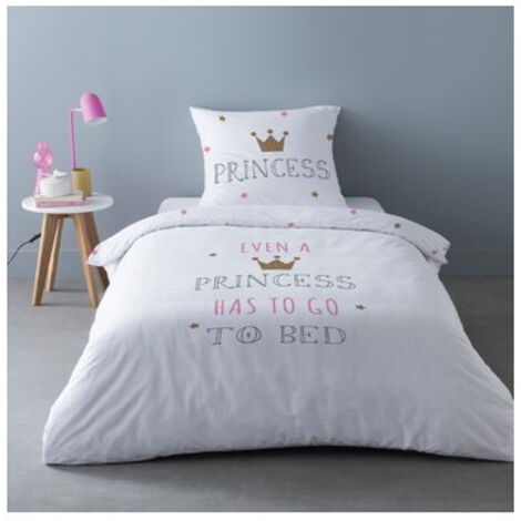 Parure de lit enfant en coton PRINCESS GIRL