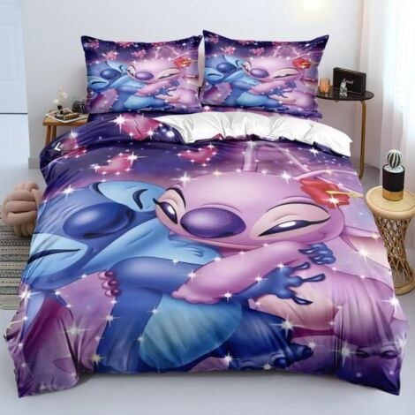 BASETBL Parure de Lit Enfant Housse de Couette Convient Parure de Lit Aux Garçons et Filles (140x200cm/65x65cm)