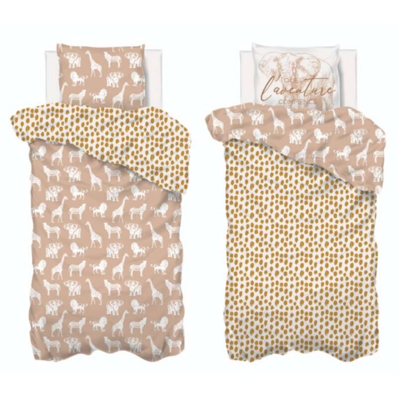 Parure de lit enfant Savane - 100% coton 57 fils