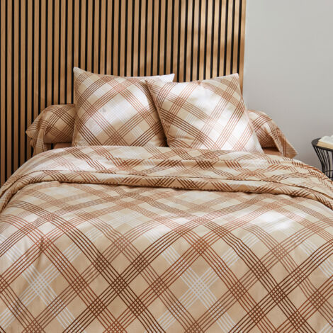 Parure de lit flanelle ARTHUR 260x240 cm