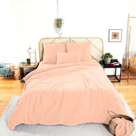 Parure de lit GAZGAZ double gaze de coton 240x220 cm