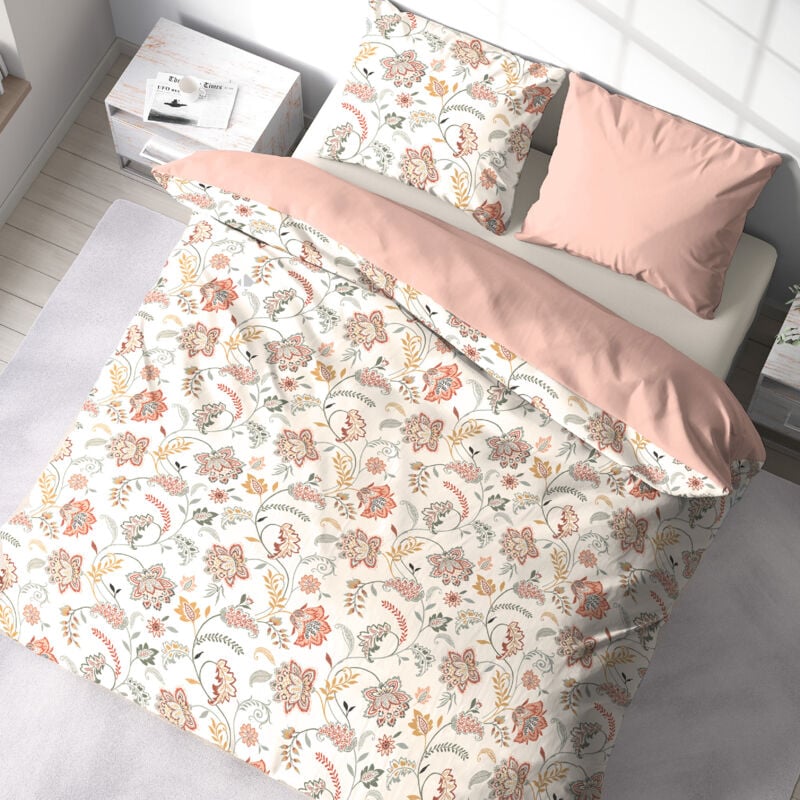 Parure de lit ispana polyester microfibre Taie 63x63 cm 240x220 cm