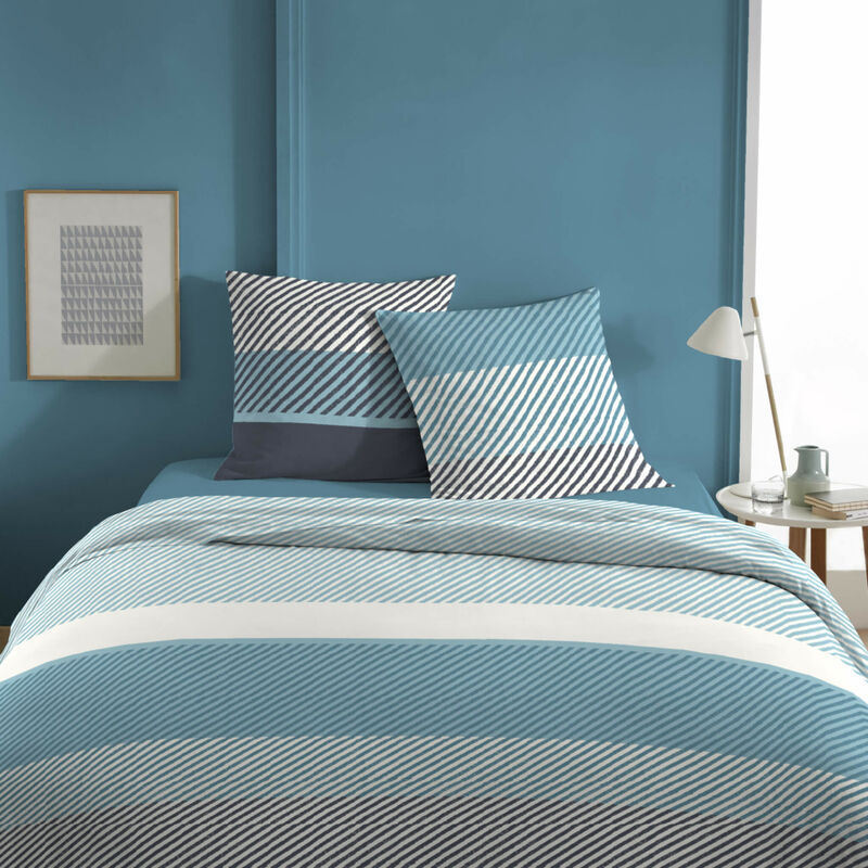 Parure de lit Jealla bleu 240x220