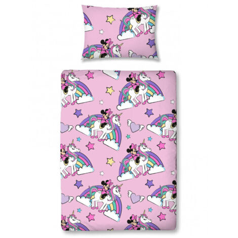 Parure de lit junior Disney Minnie Mouse -Believe- - 120 x 150 cm