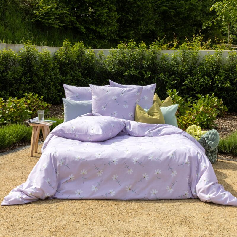 Terre De Nuit - Parure de lit Lila 140x200