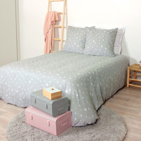 Parure de lit microfibre PISA 260x240 cm