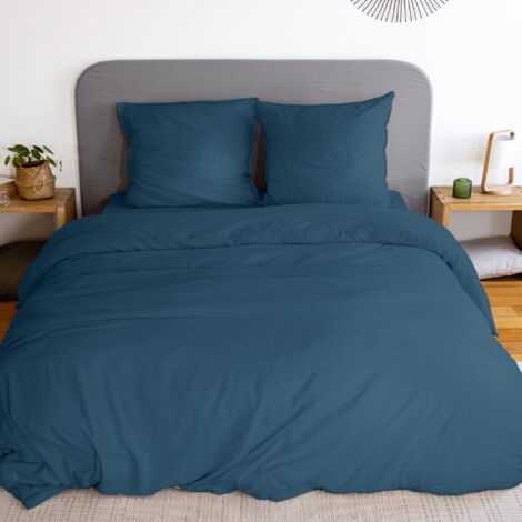 Parure de lit MILA micro lavée polyester 260x240 cm