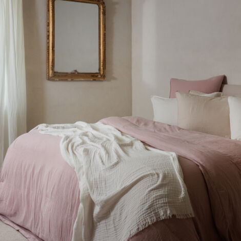 Parure de lit MILOS coton Taie 65x65 cm 260x240 cm
