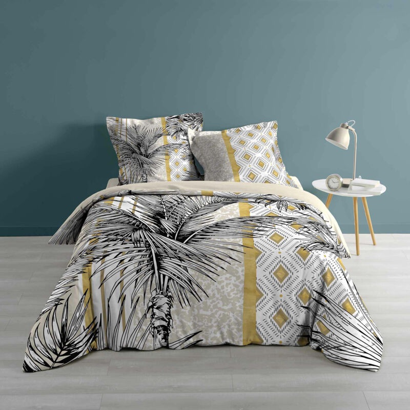 parure 3 p. 260 x 240 cm imprime 57 fils dessin place palmichou