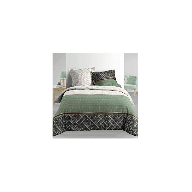 Housse de couette Percale - Belor - 240 x 220 cm .