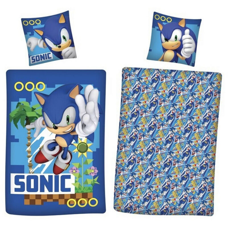 Parure de lit réversible 135x200 cm Sonic