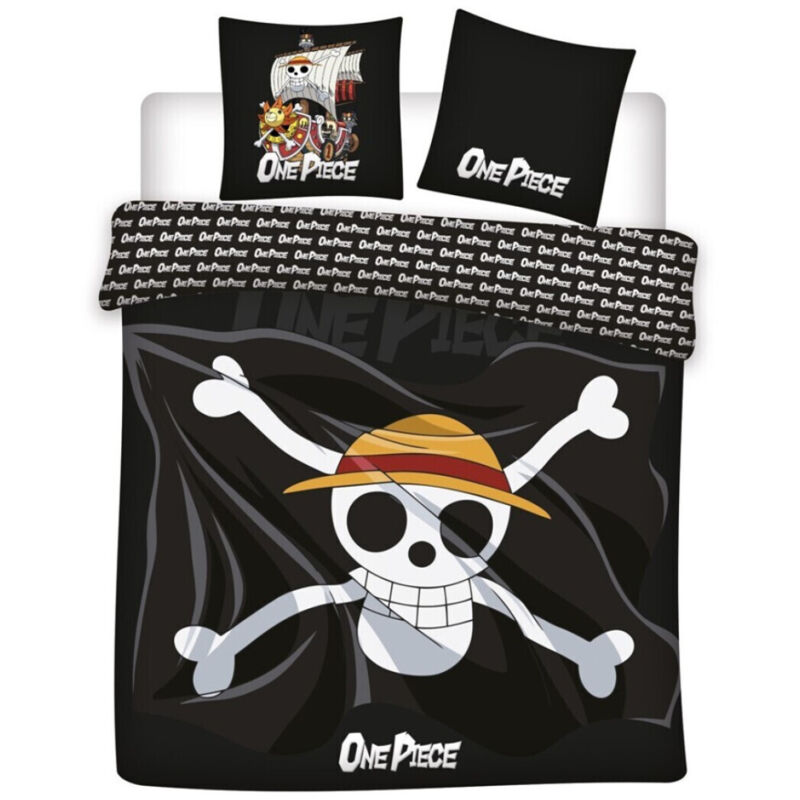 Aymax - Parure de lit réversible - One Piece - 240 cm x 220 cm