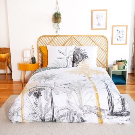 Parure de lit SOLI en coton BCI adouci 260x240 cm