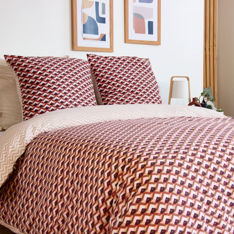 Linnea - Parure de lit tiagoh microfibre 240x220 cm