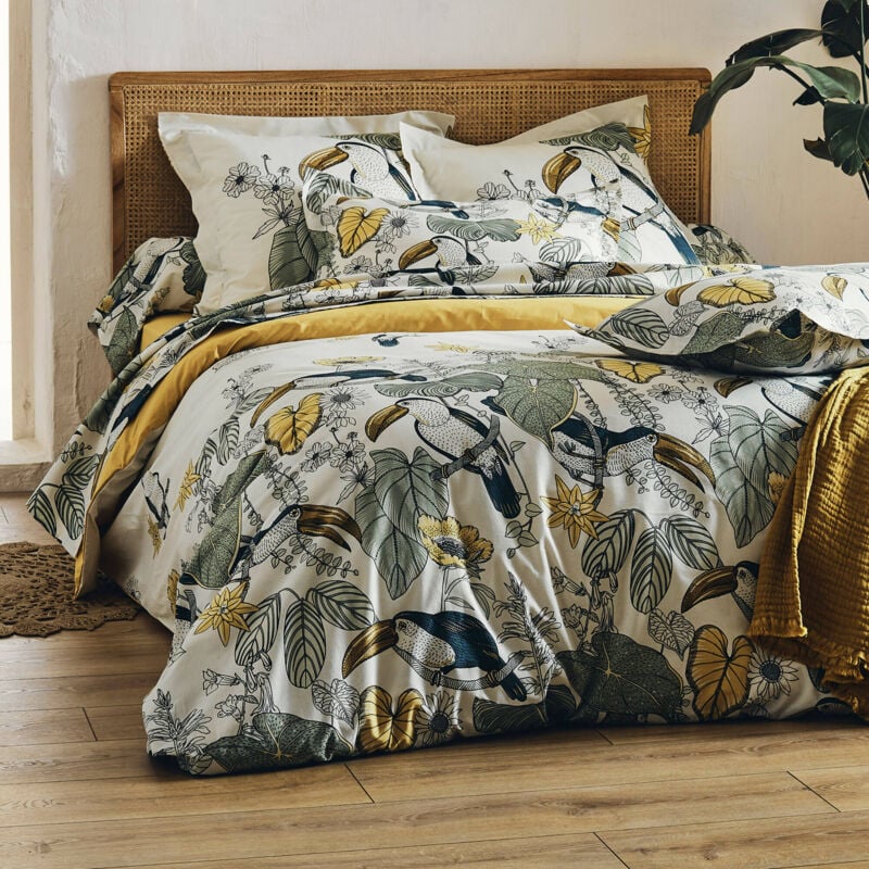 Parure de lit toco Taie 50x70 cm 200x200 cm