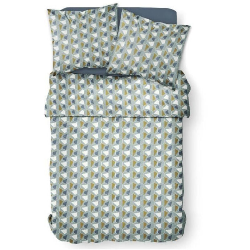 Parure de lit Today housse de couette 220X240 + 2 taies d oreiller 63X63 - 100% coton 57 fils - Mawira 2.19