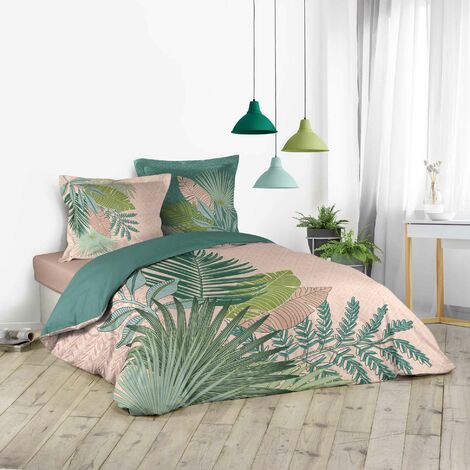 Housse de Couette 140x200 Ginko Biloba Feuilles Parure de Lit 1 Personne  Microfibre pour Adulte Ado Enfant avec Fermeture Éclair et 2 Taies  d'oreiller : : Cuisine et Maison